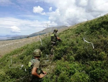 Το Τάγμα Εκκαθάρισης του Στρατού Ξηράς καθάρισε 215 ναρκοθετημένα στρέμματα γης (φωτο)